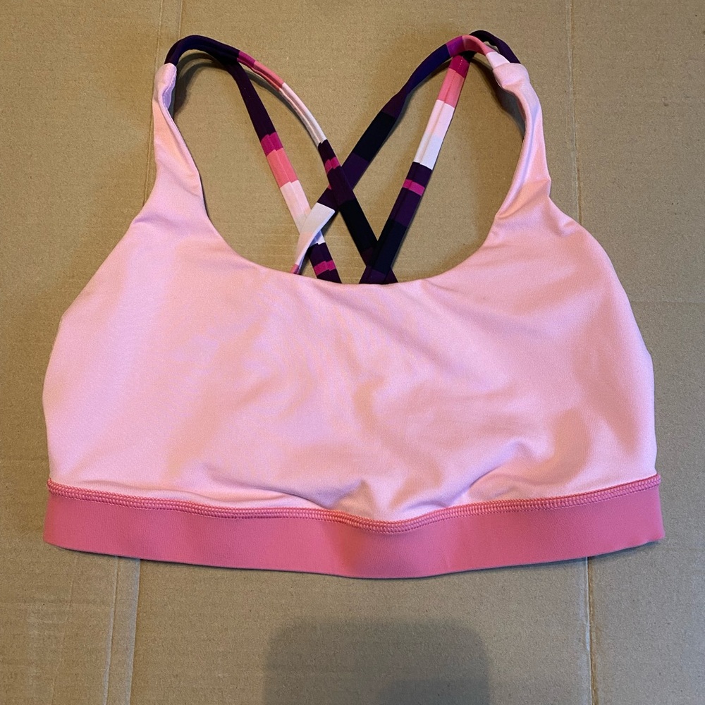 lululemon athletica Pink Sports Bra